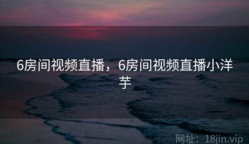 6房间视频直播，6房间视频直播小洋芋
