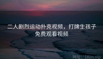 二人剧烈运动扑克视频，打牌生孩子免费观看视频