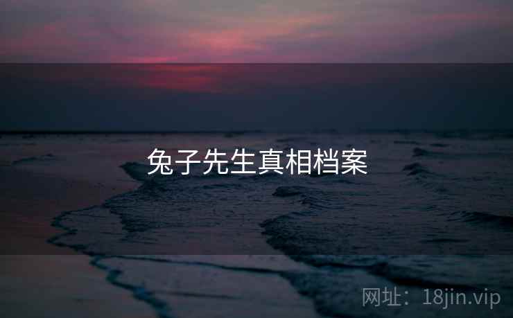 兔子先生真相档案 兔子先生真相档案