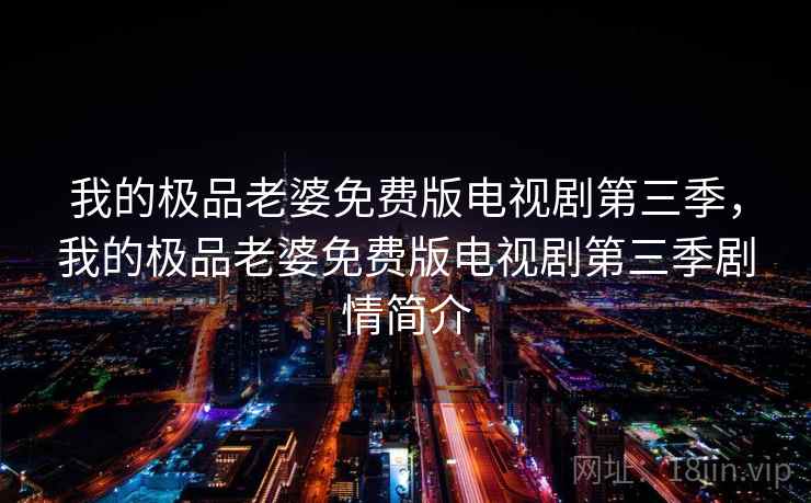 我的极品老婆免费版电视剧第三季，我的极品老婆免费版电视剧第三季剧情简介